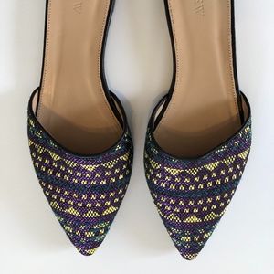 J.Crew Woven Harper Mules